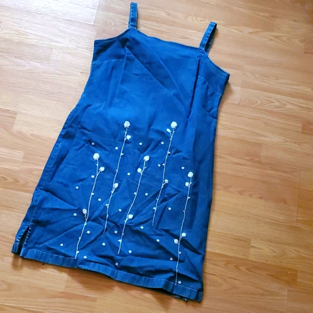 Stretchy Denim Dress
